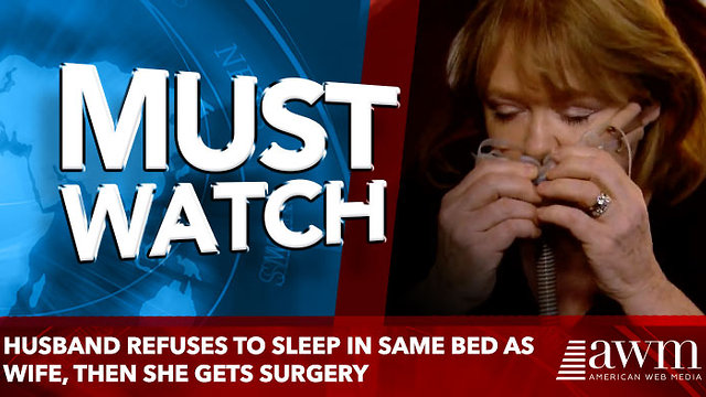 Husband Refuses To Sleep In Same Bed As Wife, Then She Gets Surgery To Solve Loud Sleep Apnea