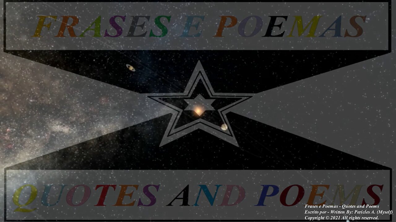 One day the Sun will go out, it will leave its brightness! [Remake] [Inspiration] [Quotes and Poems]