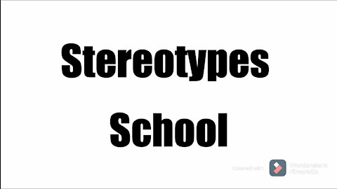 Funny, School Stereotypes.