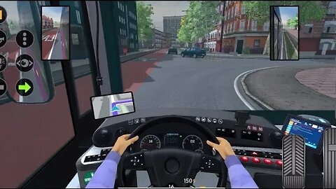 Experience of Bus Simulator 2023: Completing Madrid Route 2 with Stunning City Views in BeamNG Drive