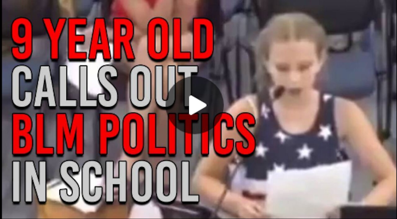 Nine Year Old Student Calls Out Libeal Bullying At School At PTA Meeting