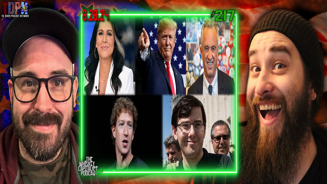 Tulsi & RFK Jr. Join Trump Transition Team/Zuckerberg Admits Biden Admin Censored Content | 8.28.24