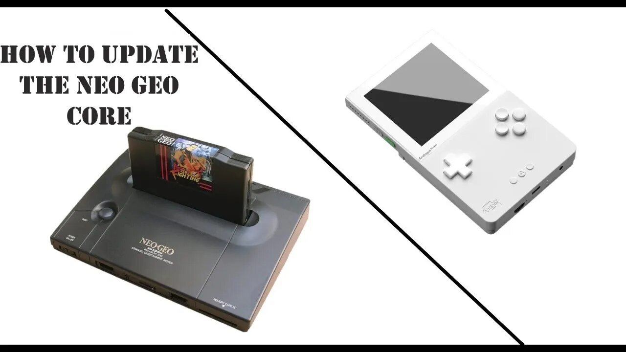 How to update the Neo Geo Core for the Analogue Pocket