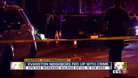 Evanston on edge after shots fired Monday