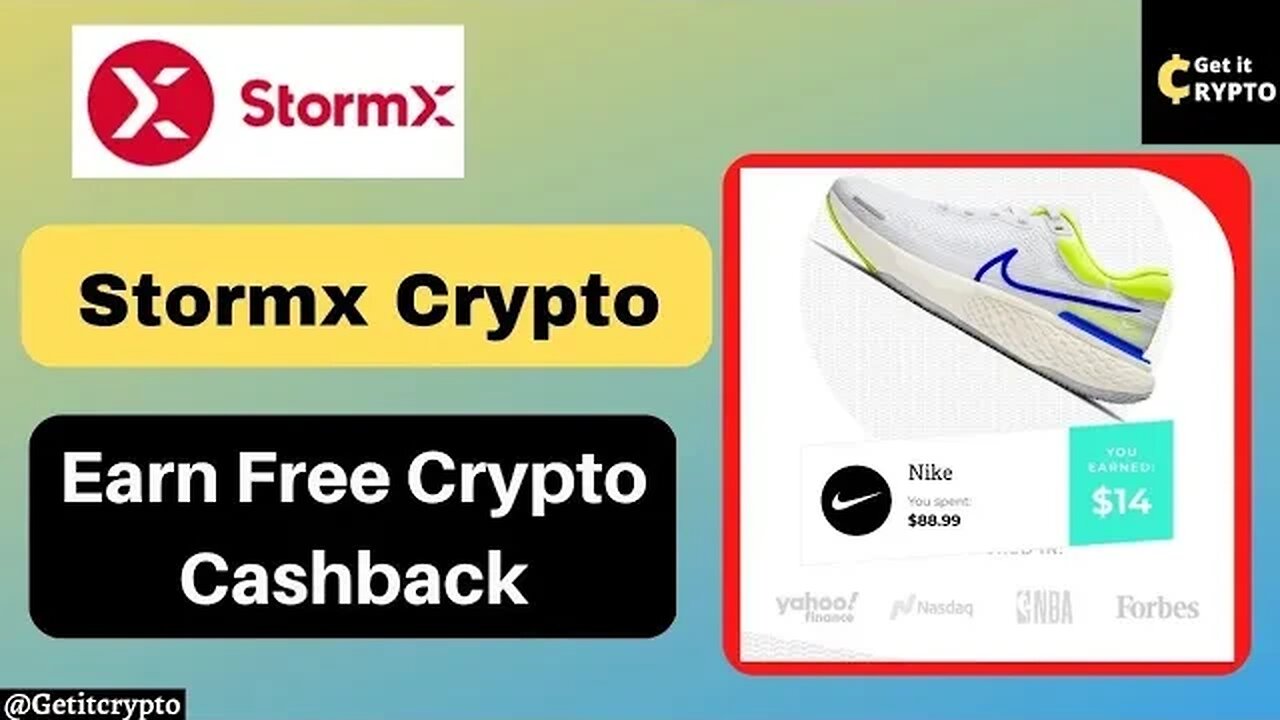 Earn Free Crypto Cashback With StormX | StormX Crypto Explained