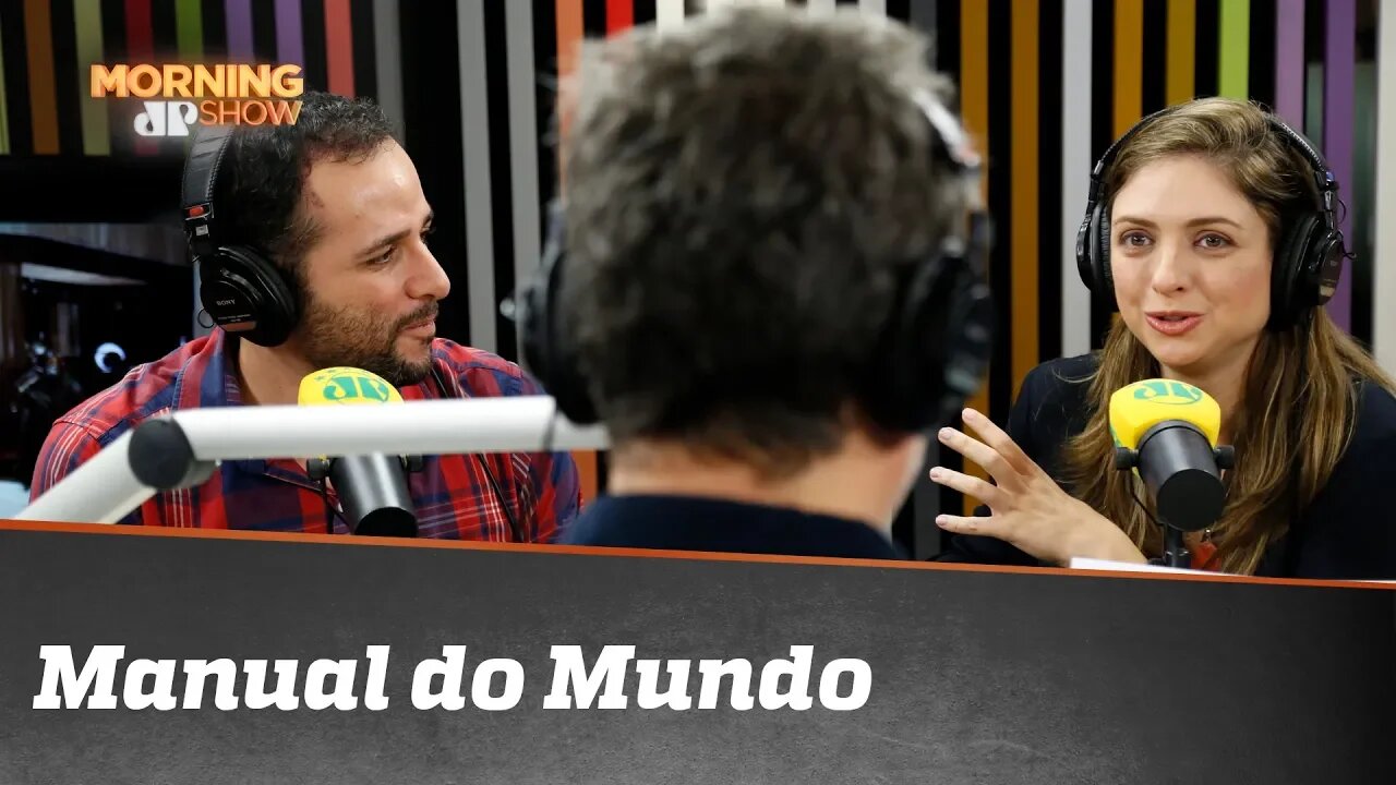 Mariana e Iberê explicam o "Manual do Mundo"