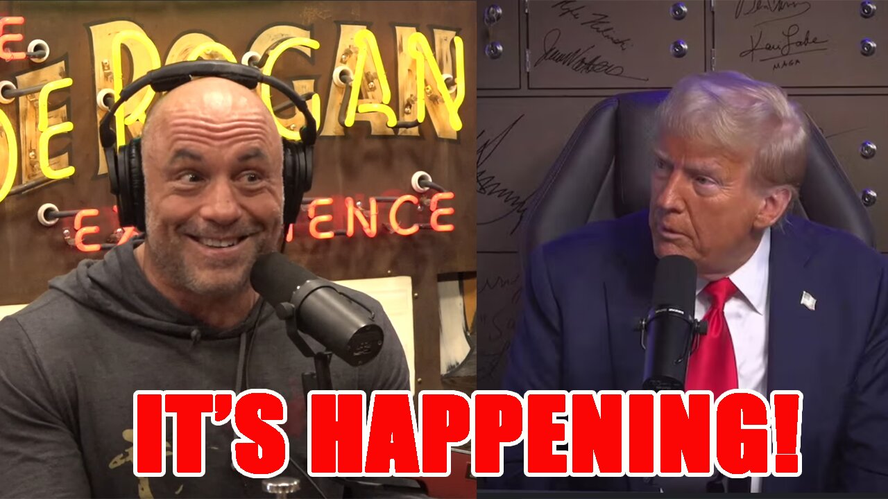 BREAKING: Donald Trump to do THE BIGGEST PODCAST IN HISTORY with Joe Rogan! It is happening!