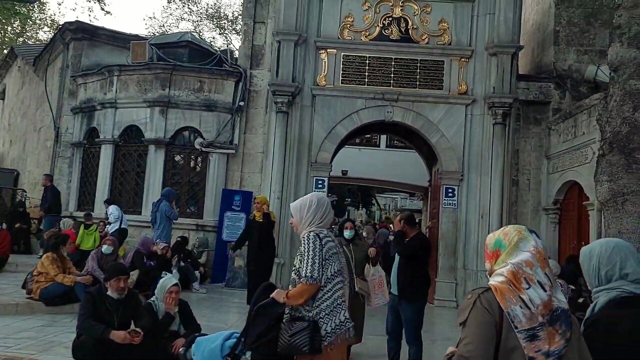 Ramazan ayının 27. gecesi İstanbul Eyüp Sultanı