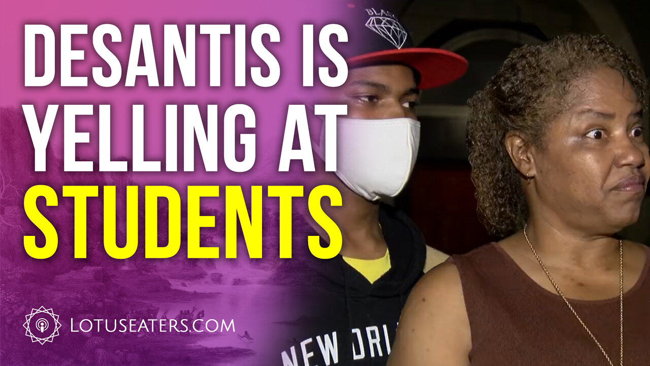 Media Claims Desantis Bullies Kids