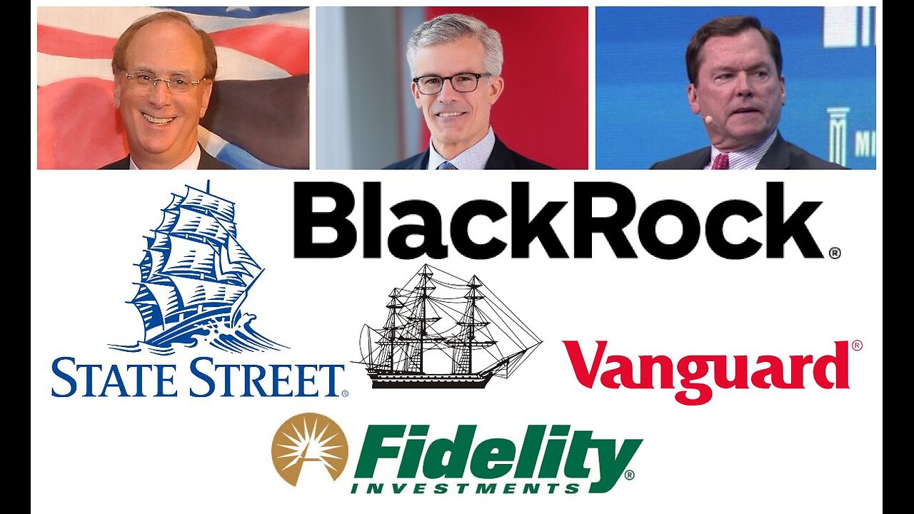 BLACK ROCK STATE STREET AND VANGUARD HELP