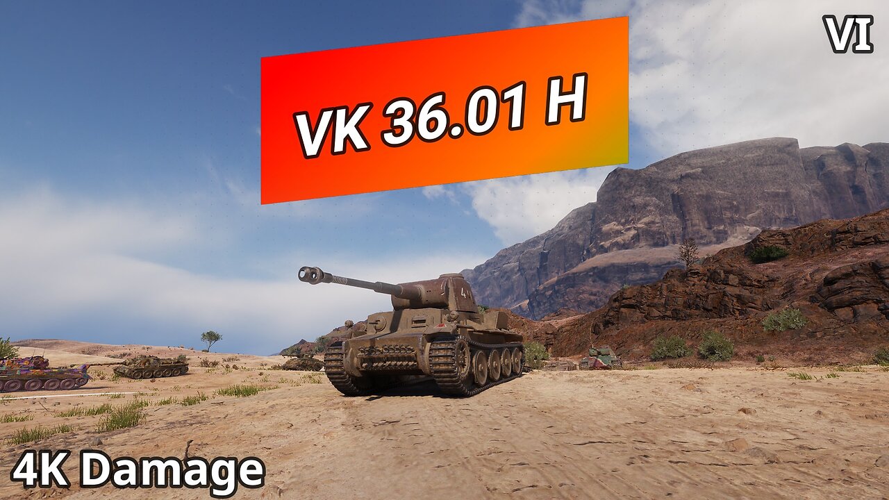 VK 36.01 (H) (4K Damage) | World of Tanks