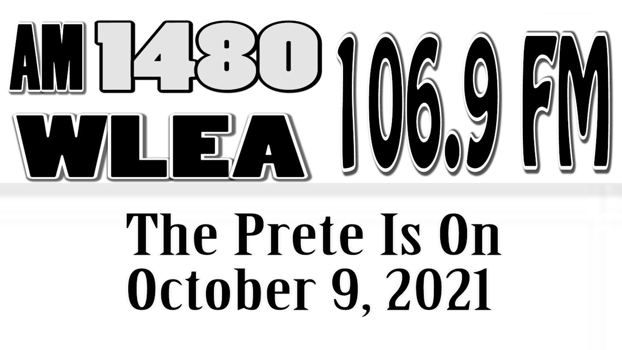 The Prete Is On, October 9, 2021