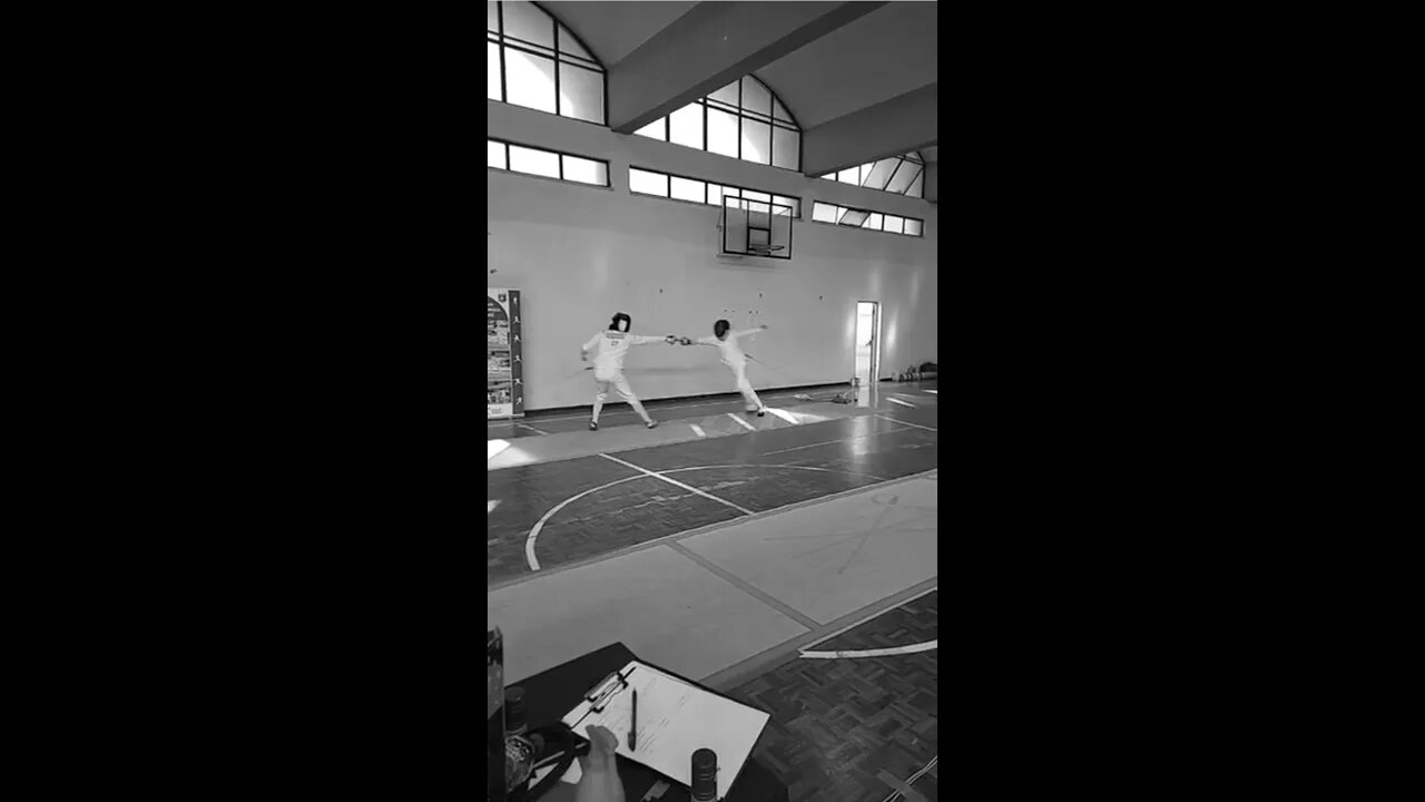 Epee Fencing - Cyprus National Championship - Semi Finals - Alex Theocharous vs Alex Emmanouilides