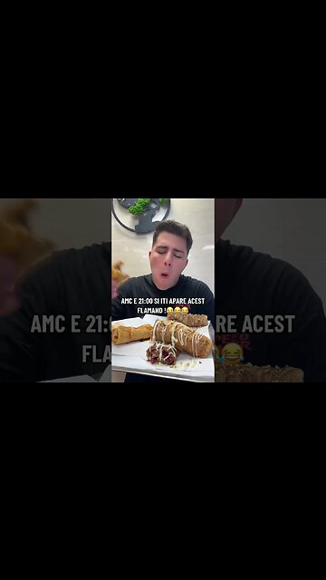 ACEL MOMENT CAND ESTE ORA 9 SI ITI APARE ACEST FLAMAND #oguritamica #mancaciosul #food