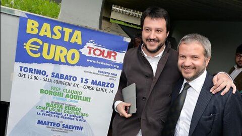 Il neo-bastaeuro Claudio Borghi Aquilini