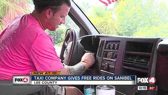 Taxi company gives free rides on Sanibel