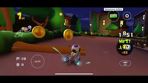 Mario Kart Tour - Rome Avanti 2R/T Gameplay