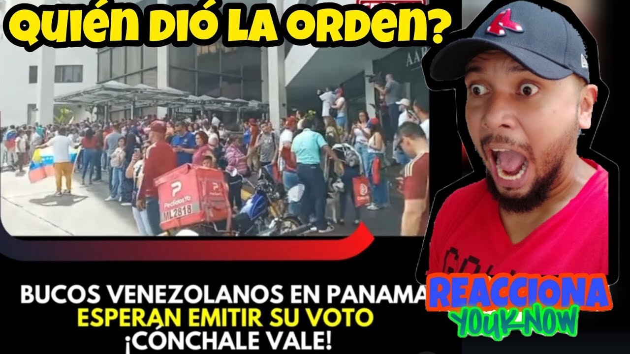 🚨 INCREÍBLE 🚨 La Policía de Panamá 🇵🇦 NO deja que Los Venezolanos 🇻🇪 voten en su Embajada 🔥