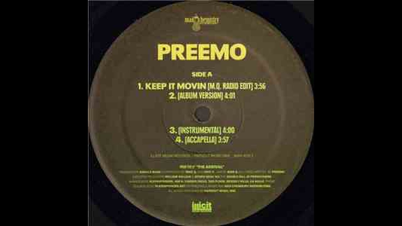 Pre - Keep It Movin' - 2002