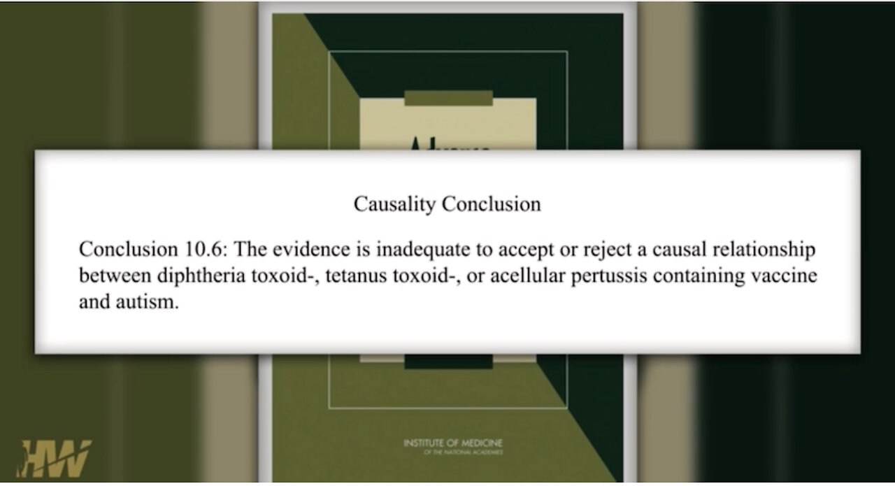 Del Bigtree explains how big Pharma hides an autism link to the childhood vaccine schedule