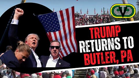 Donald Trump Makes Historic Return To Butler, PA | FIGHT FIGHT FIGHT!