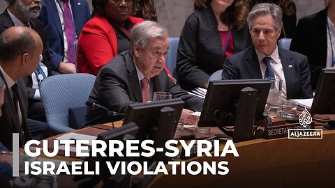 Israel strikes violate Syria's sovereignty: Guterres