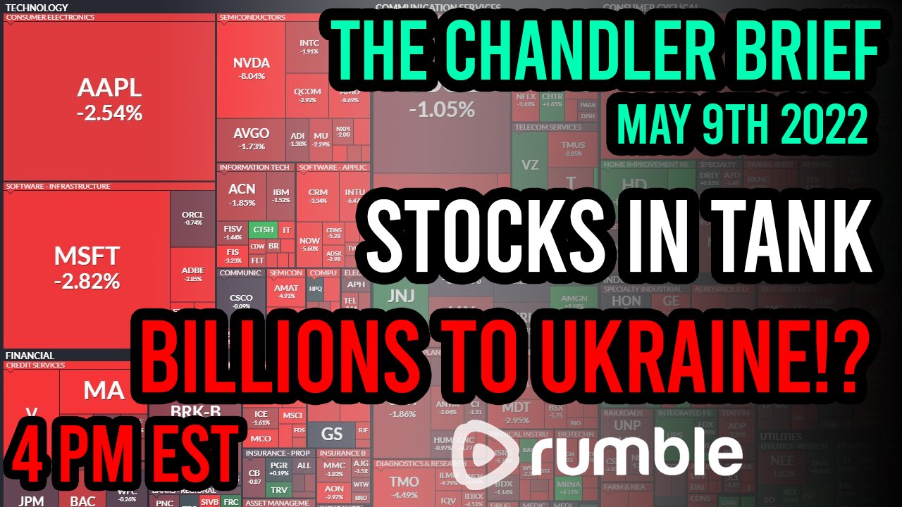 Stocks in Tank, Billions to Ukraine - Chandler Brief