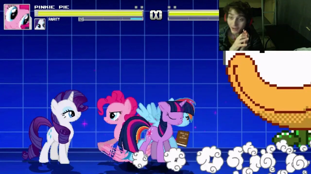 My Little Pony Characters (Twilight Sparkle, Rainbow Dash, And Rarity) VS Bowser In An Epic Battle