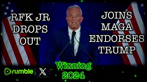 LIVE: RFK Jr. Joins Trump on Stage, DNC 2024 Aftermath, Plot Foiled in AZ + Based J13 Updates/Degrifts