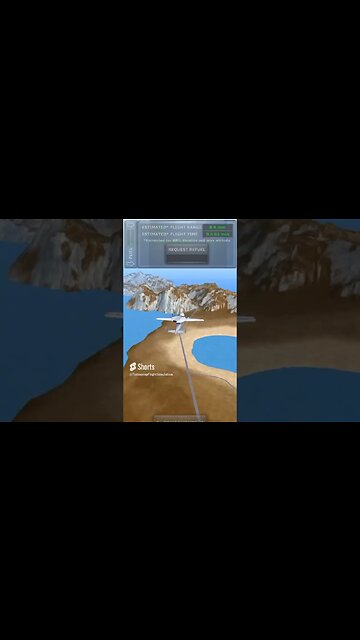 Flying E-42 with 1% Fuel | Turboprop Flight Simulator #shorts