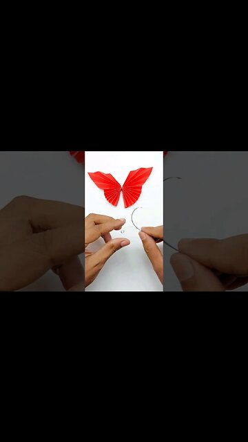 Wow! Paper butterfly making🦋 Best paper crafts idea #diy #crafts #paperart #papercutting