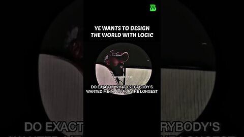 A world designed by Ye(Kanye West)