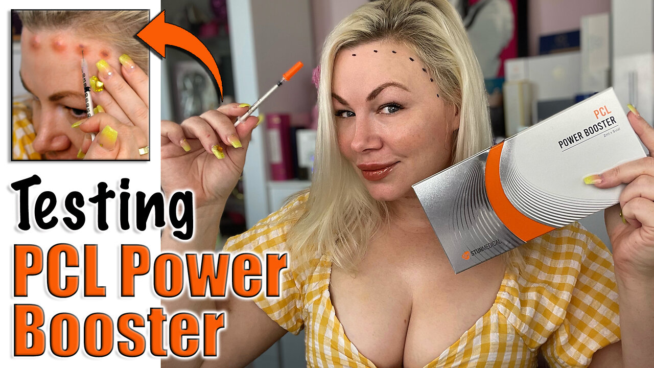 Testing out PCL Power Booster in my Forehead from Celestapro.com | Code Jessica10 Saves you Money!