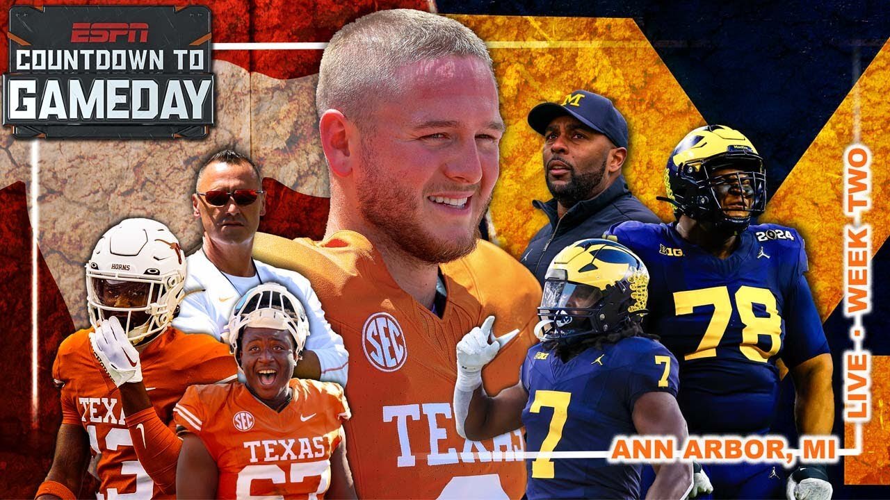 Texas vs. Michigan: LIVE from Ann Arbor - Epic Week 2 Showdown!