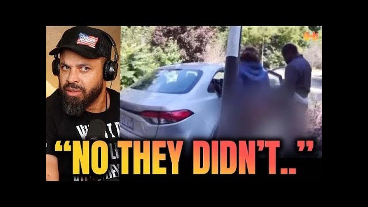 Black Couple Caught on Ring Door Camera Doing the Unthinkable in Somebody’s Driveway 🤯