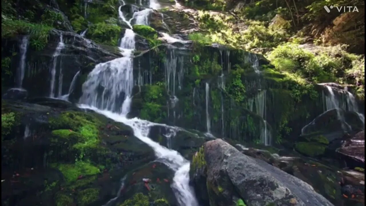 waterfall sound to calm your mind