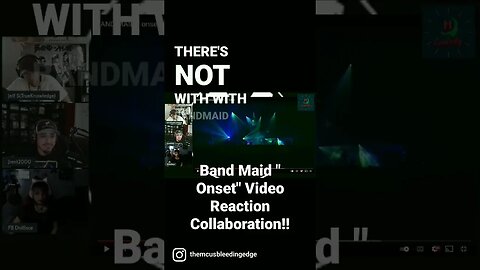 Clip #11 of a Band Maid " Onset" First Reaction/ Video Reaction Collaboration! #bandmaidonset