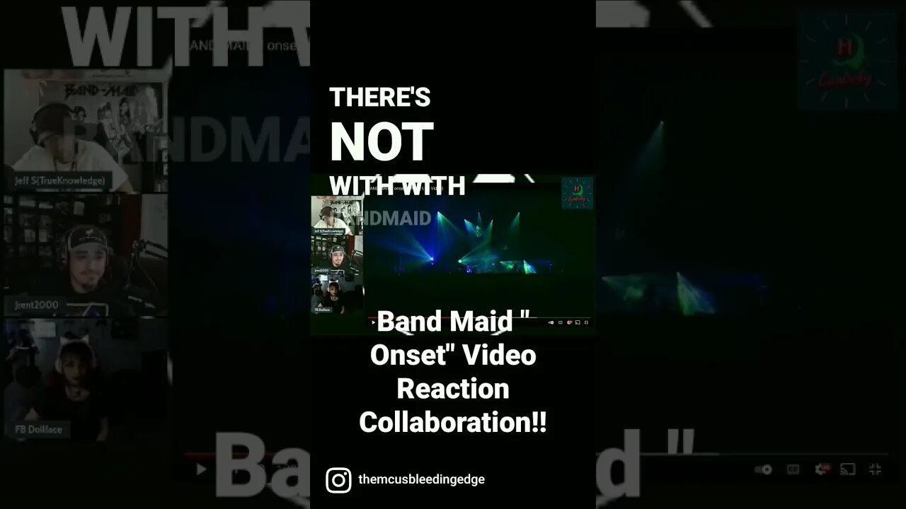 Clip #11 of a Band Maid " Onset" First Reaction/ Video Reaction Collaboration! #bandmaidonset