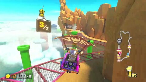 Mario Kart 8 Deluxe - Rock Cup Gameplay