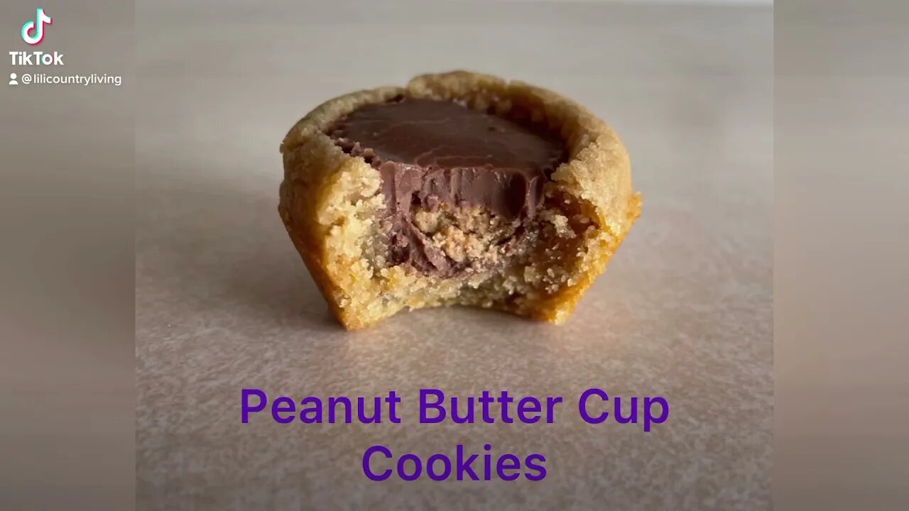 Peanut Butter Cup Cookies