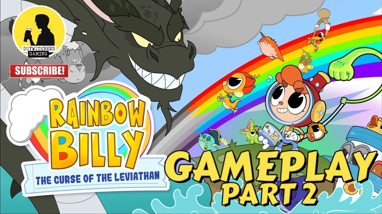 RAINBOW BILLY: THE CURSE OF THE LEVIATHAN | GAMEPLAY PART 2 [CUTE, INDIE, PUZZLE PLATFORMER, RPG]