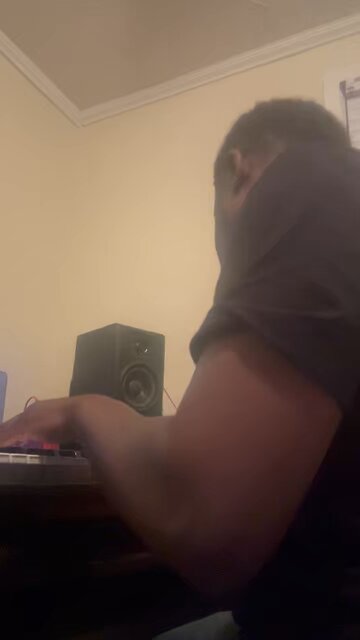 Playing song “Ribbon in sky” by Stevie Wonder