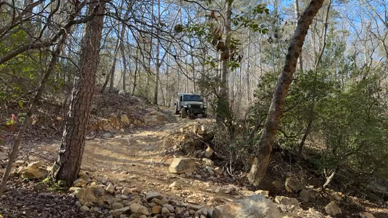 Downhill in the Jeep