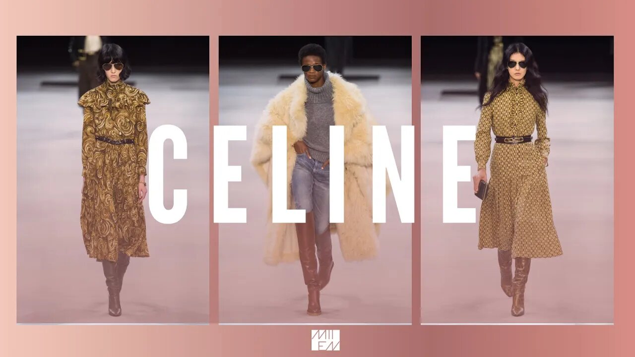 CELINE WOMEN FALL WINTER 2019 [Flashback Fashion] | YOUR PERSONAL STYLE DESTINATION, MIIEN