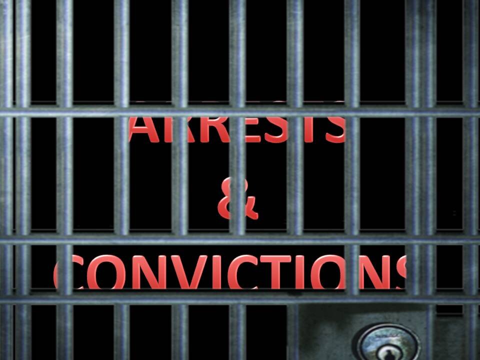 ARRESTS N CONVICTIONS