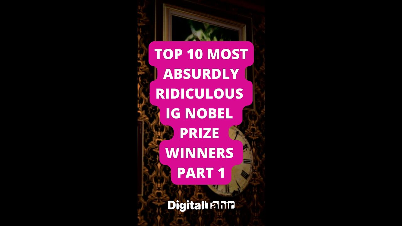 Top 10 Most Absurdly Ridiculous Ig Nobel Prize Winners Part 1