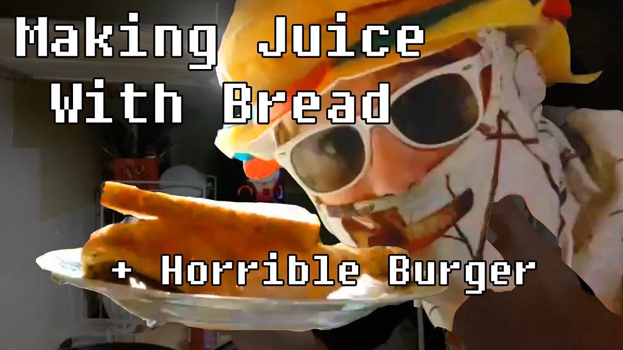 Burgerman Makes JUICE with BREAD