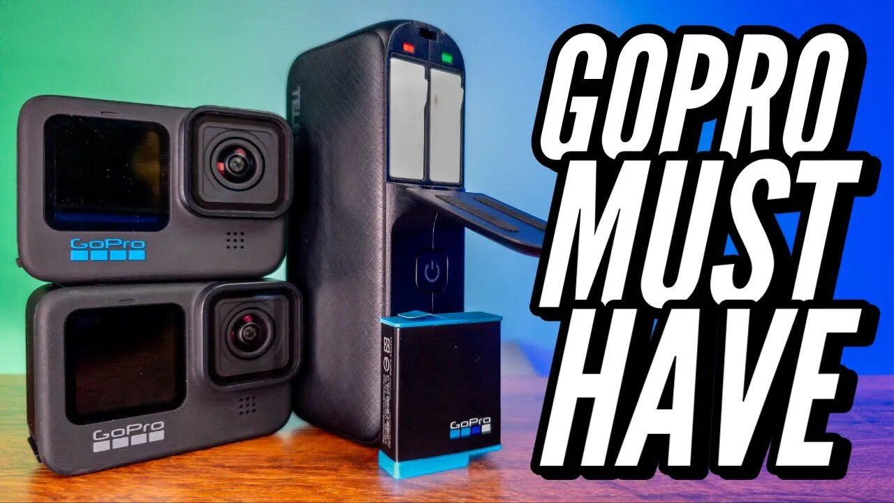 GoPro User Must Have Telesin Power Bank and Portable GoPro Dual Battery Charger