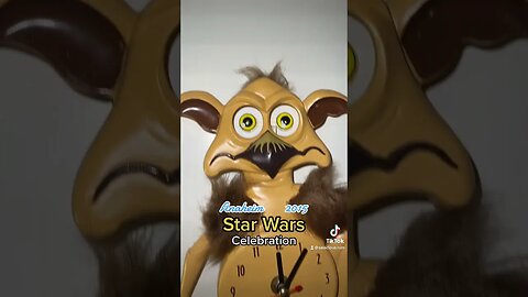 Star Wars Celebration: Anaheim 2015 (Kowakian Monkey-Lizard Clock) #exclusive