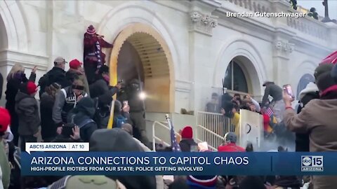 Arizona connections to Capitol chaos